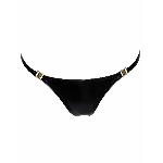 Трусики з мокрим ефектом Noir Handmade P008 Powerwetlook panty with gold clasp, 3XL, на застібках - мініатюра 4