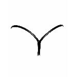 Трусики з мокрим ефектом Noir Handmade P008 Powerwetlook panty with gold clasp, 3XL, на застібках - мініатюра 5