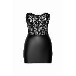 Сукня Noir Handmade F300 Solace, L, мереживо, корсетний верх, шнурівка ззаду, спідниця міні під латекс - мініатюра 6