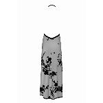 Сукня Noir Handmade F312 Divinity, XL, black, прозора, до підлоги, відкрита спина, розріз збоку - мініатюра 5