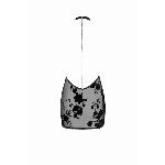 Сукня Noir Handmade F313 Mythos, XXL, black, прозора, міні, відкрита спина, декор зі стразів - мініатюра 6