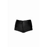 Шортики Noir Handmade F318 Wild, M, black, під латекс, крокодиловий принт, з доступом - мініатюра 5