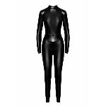 Комбінезон Noir Handmade F319 Caged, S, під латекс, довгий рукав, з доступом, кільце на поясі - мініатюра 5