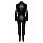 Комбінезон Noir Handmade F319 Caged, XXL, під латекс, довгий рукав, з доступом, кільце на поясі - мініатюра 6