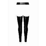 Легінси Noir Handmade F323 Rebel, 3XL, black, під латекс, з відкритими стегнами та сідницями - мініатюра 8