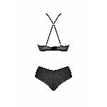 Комплект Passion KERRIA BIKINI black, XXL/XXXL, бралет і трусики-бікіні - мініатюра 4