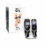 Поножі з екошкіри Art of Sex - Legcuffs Emoji - мініатюра 3