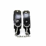 Поножі з екошкіри Art of Sex - Legcuffs Emoji - мініатюра 2