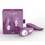 Вакуумний кліторальний стимулятор Womanizer Liberty 2 Purple, 8 режимів, магнітна кришечка - мініатюра 9
