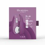 Вакуумний кліторальний стимулятор Womanizer Liberty 2 Purple, 8 режимів, магнітна кришечка - мініатюра 10