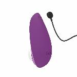 Вакуумний кліторальний стимулятор Womanizer Liberty 2 Purple, 8 режимів, магнітна кришечка - мініатюра 5