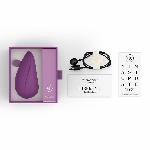 Вакуумний кліторальний стимулятор Womanizer Liberty 2 Purple, 8 режимів, магнітна кришечка - мініатюра 7