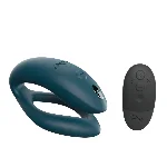 Смарт-вібратор для пар We-Vibe Sync O Velvet Green, пульт ДК - мініатюра 1