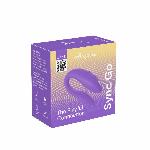 Смарт-вібратор для пар We-Vibe Sync GO Light Purple, тревел-кейс - мініатюра 10