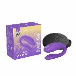 Смарт-вібратор для пар We-Vibe Sync GO Light Purple, тревел-кейс - мініатюра 9