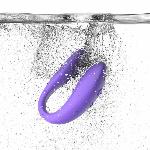 Смарт-вібратор для пар We-Vibe Sync GO Light Purple, тревел-кейс - мініатюра 6