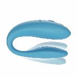 Смарт-вібратор для пар We-Vibe Sync GO Turquoise, тревел-кейс - мініатюра 2