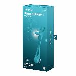 Мультивібратор Satisfyer Plug & Play 1, для неї та для нього, 2 мотори - мініатюра 2