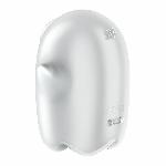 Вакуумний кліторальний стимулятор з вібрацією Satisfyer Glowing Ghost White, світиться в темряві - мініатюра 5