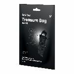 Мішок для секс-іграшок Satisfyer Treasure Bag M, чорний, на шнурку - мініатюра 3