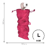 Мішечок для секс-іграшок Satisfyer Treasure Bag L, рожевий, на шнурку - мініатюра 1