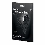 Мішечок для секс-іграшок Satisfyer Treasure Bag XL, чорний, на шнурку - мініатюра 3