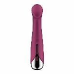 Вібратор з ротацією Satisfyer Spinning G-Spot 1 Red, плоский майданчик для стимуляції точки G - мініатюра 6