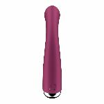 Вібратор з ротацією Satisfyer Spinning G-Spot 1 Red, плоский майданчик для стимуляції точки G - мініатюра 4