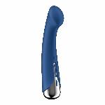 Вібратор з ротацією Satisfyer Spinning G-Spot 1 Blue, плоский майданчик для стимуляції точки G - мініатюра 5