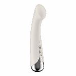 Вібратор з ротацією Satisfyer Spinning G-Spot 1 Beige, плоский майданчик для стимуляції точки G - мініатюра 5