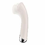 Вібратор з ротацією Satisfyer Spinning G-Spot 1 Beige, плоский майданчик для стимуляції точки G - мініатюра 2