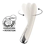 Вібратор точки G з обертанням Satisfyer Spinning Vibe 1 Beige, 2 мотори - мініатюра 1