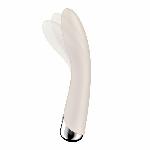 Вібратор точки G з обертанням Satisfyer Spinning Vibe 1 Beige, 2 мотори - мініатюра 7