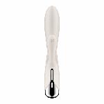 Вібратор-кролик з ротацією Satisfyer Spinning Rabbit 1 Beige, 3 мотори - мініатюра 5