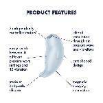 Вакуумний кліторальний стимулятор з вібрацією Satisfyer Seal You Soon, 2 незалежні мотори - мініатюра 3