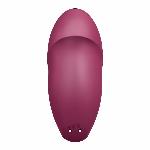 Вібростимулятор-пульсатор Satisfyer Tap & Climax 1 Red, ефект постукування пальцем, 2 мотори - мініатюра 6
