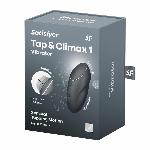 Вібростимулятор-пульсатор Satisfyer Tap & Climax 1 Grey, ефект постукування пальцем, 2 мотори - мініатюра 8