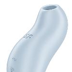 Вакуумний кліторальний стимулятор з вібрацією Satisfyer Pocket Pro 1 Blue - мініатюра 4