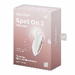 Вібратор для зовнішньої стимуляції Satisfyer Spot On 2 White, дуже потужний, гнучкий відросток - мініатюра 7