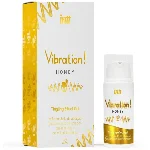 Рідкий вібратор Intt Vibration Honey (15 мл), густий гель, дуже смачний, діє до 30 хвилин - мініатюра 1
