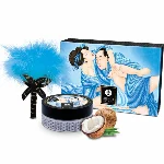 Смачна пудра для оральних пестощів Shunga Body Powder Coconut Thrills, 75 г, аромат кокоса - мініатюра 1