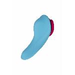Вібратор у трусики FairyGasm HeartGem blue, на магніті, пульт ДК - мініатюра 5
