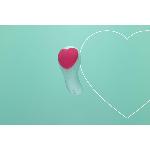 Вібратор у трусики FairyGasm HeartGem green, на магніті, пульт ДК - мініатюра 9