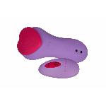 Вібратор у трусики FairyGasm HeartGem violet, на магніті, пульт ДК - мініатюра 3