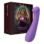 Вібратор для точки G FairyGasm MerryWand violet - мініатюра 1