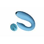 Вібратор для пар FairyGasm PleasureBerry blue, зарядний кейс, пульт ДК - мініатюра 7