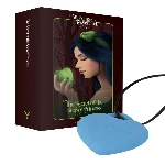Мінівібратор «Сердечко» FairyGasm PleasureStone blue, 9 режимів, на шнурку - мініатюра 1
