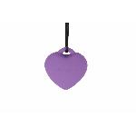 Мінівібратор «Сердечко» FairyGasm PleasureStone violet, 9 режимів, на шнурку - мініатюра 4