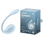 Смарт-віброяйце Satisfyer Smooth Petal Connect App Light Blue - мініатюра 8