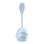 Смарт-віброяйце Satisfyer Smooth Petal Connect App Light Blue - мініатюра 3